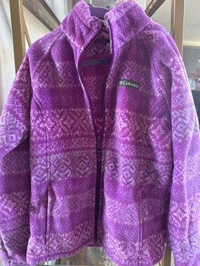 Columbia Kids' Purple Fleece Jacket